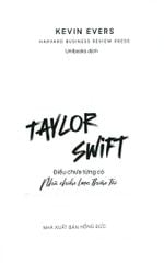 Taylor Swift - Điều Chưa Từng Có - Nhà Chiến Lược Thiên Tài -  
Kevin Evers