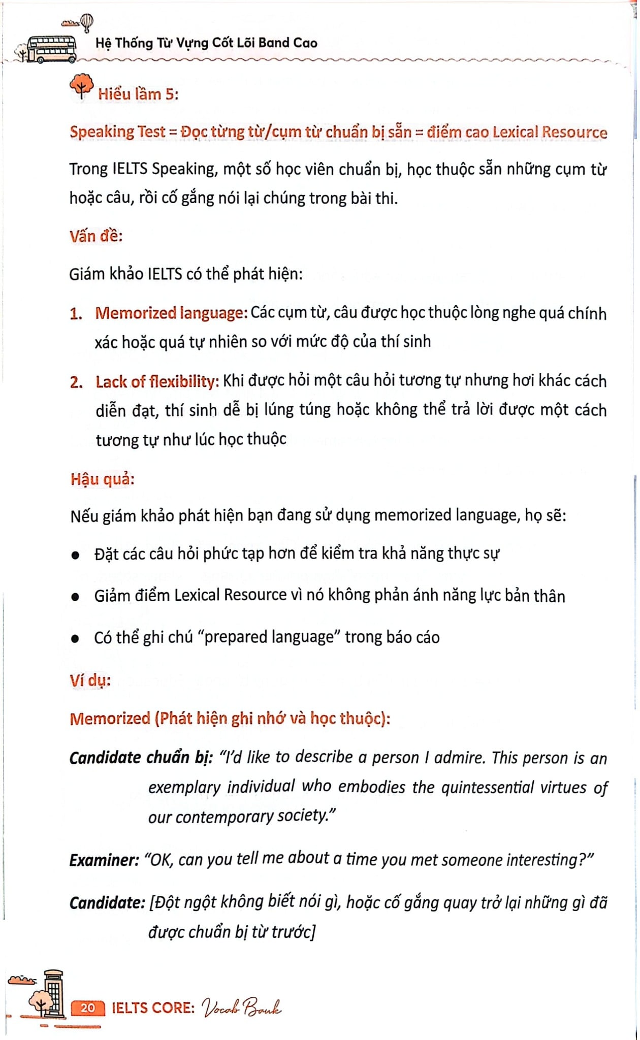 Combo 3 Cuốn Ielts Core ( Vocab Bank + Speaking Topics + Writing Keys )