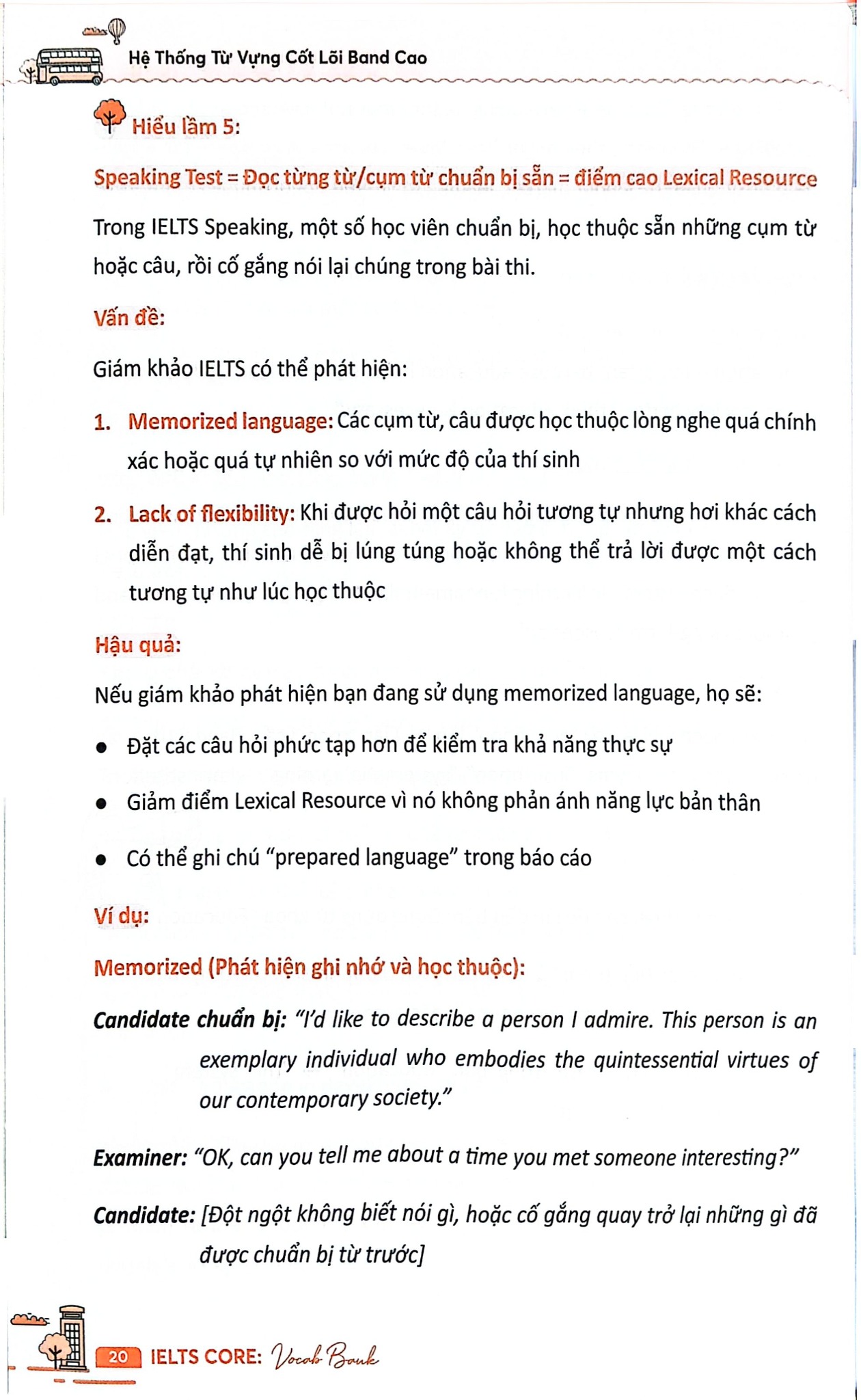 Ielts Core - Vocab Bank - Hệ Thống Từ Vựng Cốt Lõi Band Cao - Nhiều Tác Giả