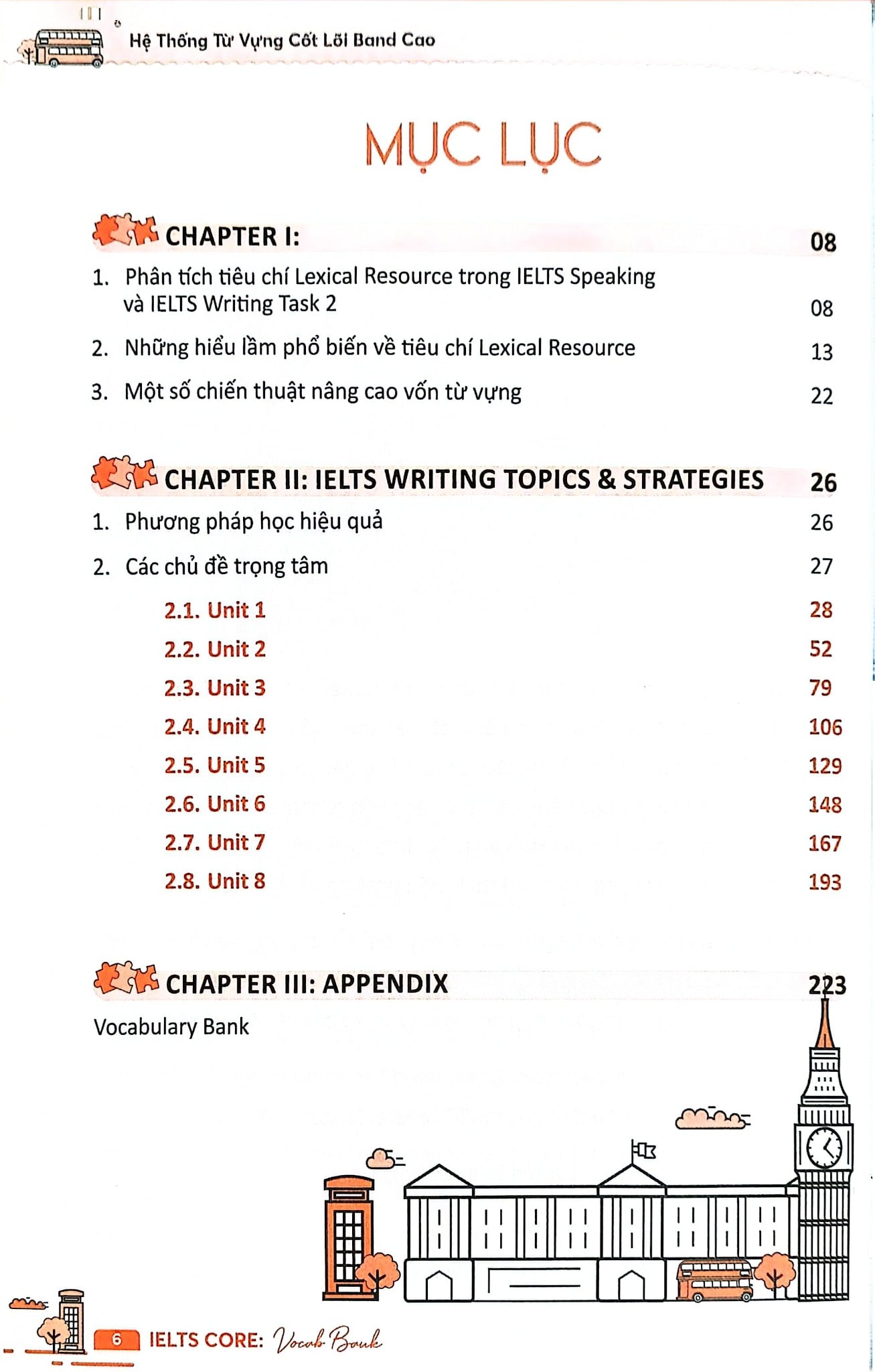 Combo 3 Cuốn Ielts Core ( Vocab Bank + Speaking Topics + Writing Keys )