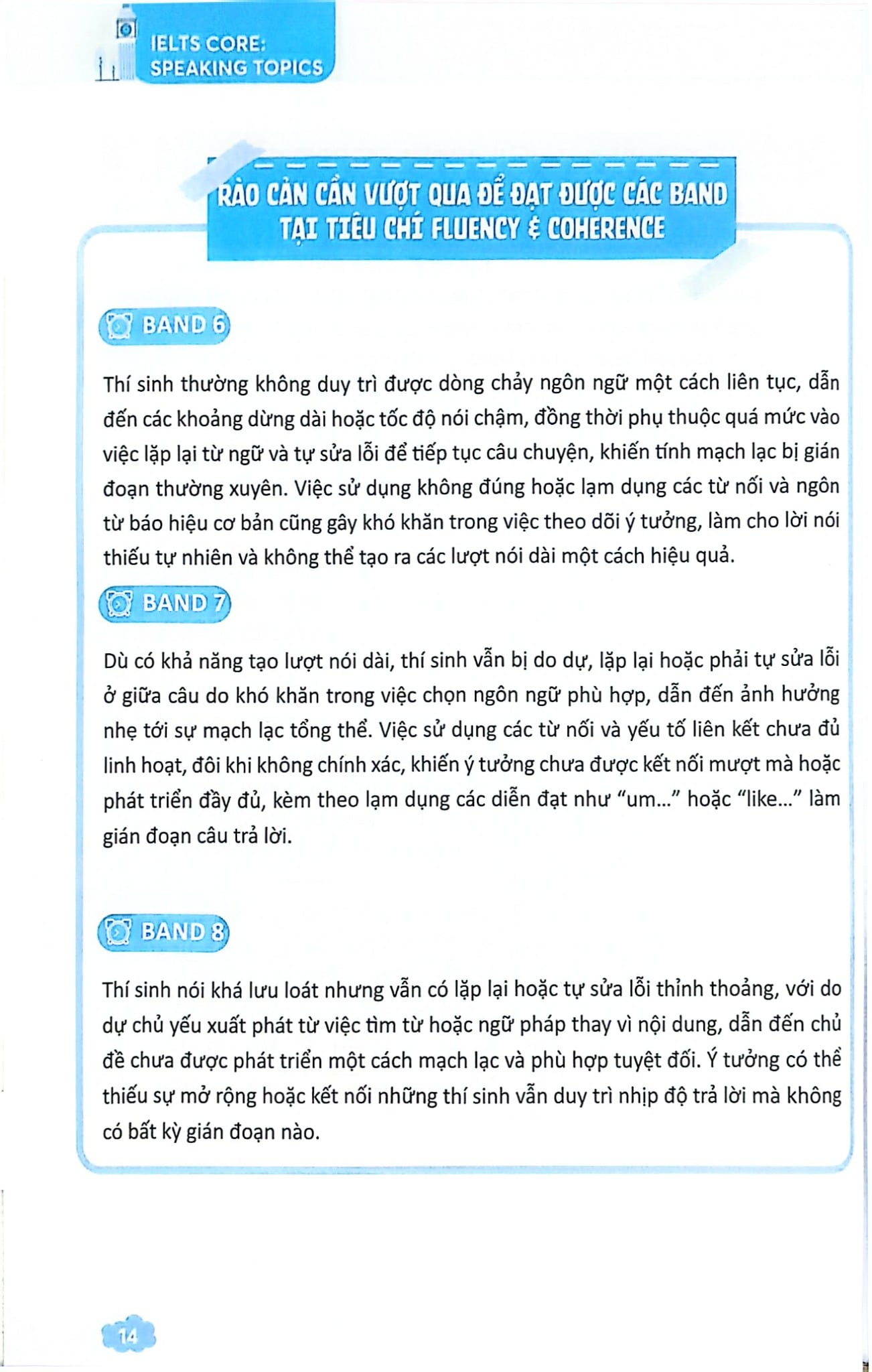 Combo 3 Cuốn Ielts Core ( Vocab Bank + Speaking Topics + Writing Keys )