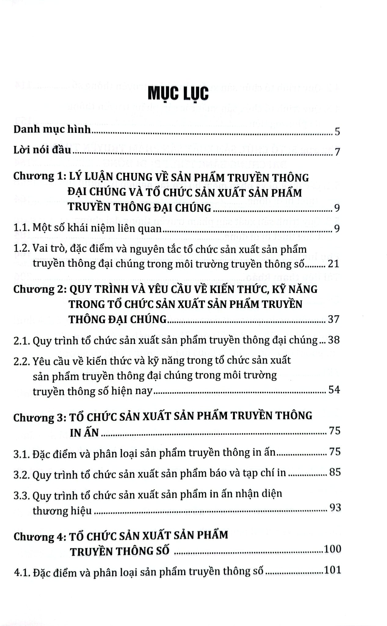 Giáo Trình Tổ Chức Sản Xuất Sản Phẩm Truyền Thông Đại Chúng - PGS.TS. Đỗ Thị Thu Hằng