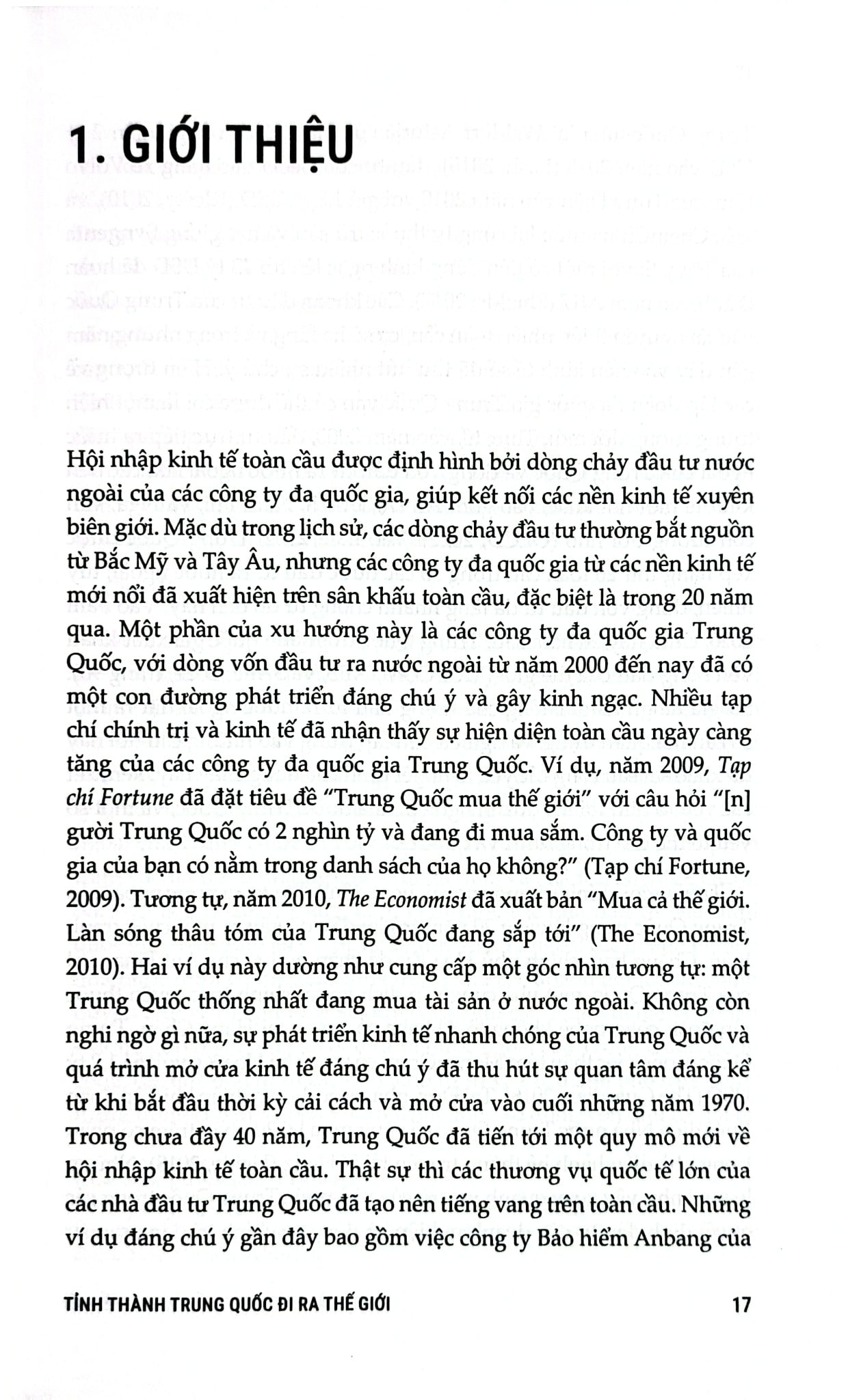Tỉnh Thành Trung Quốc Đi Ra Thế Giới – Quốc Tế Hóa Dưới Sự Tự Chủ Có - Wiebke Antonia Rabe