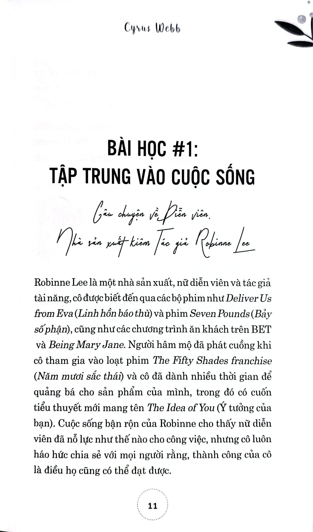 Tư Duy Tích Cực - Cyrus Webb