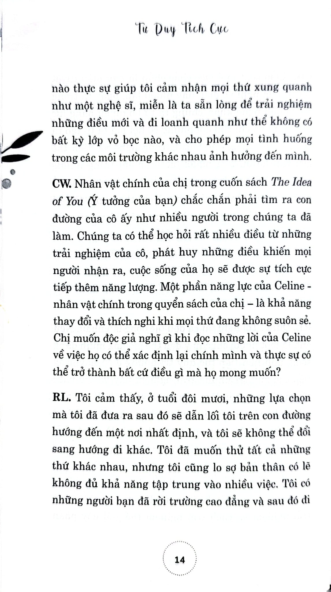 Tư Duy Tích Cực - Cyrus Webb