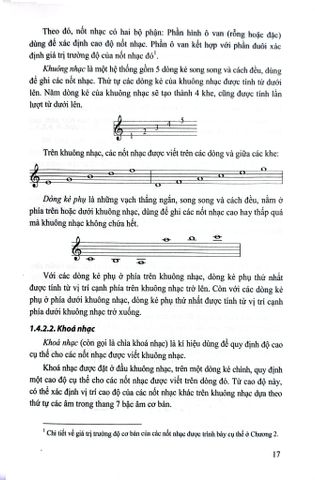  Giáo Trình Lí Thuyết Âm Nhạc Cơ Bản - Trần Bảo Lân (Chủ biên) 