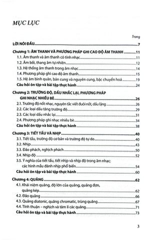  Giáo Trình Lí Thuyết Âm Nhạc Cơ Bản - Trần Bảo Lân (Chủ biên) 
