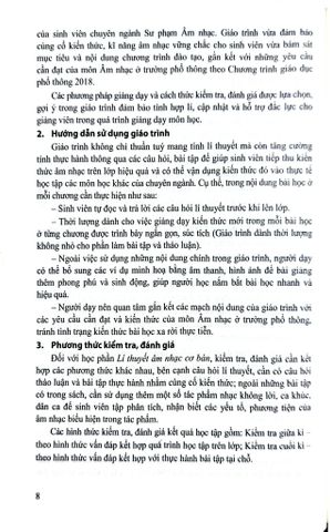  Giáo Trình Lí Thuyết Âm Nhạc Cơ Bản - Trần Bảo Lân (Chủ biên) 