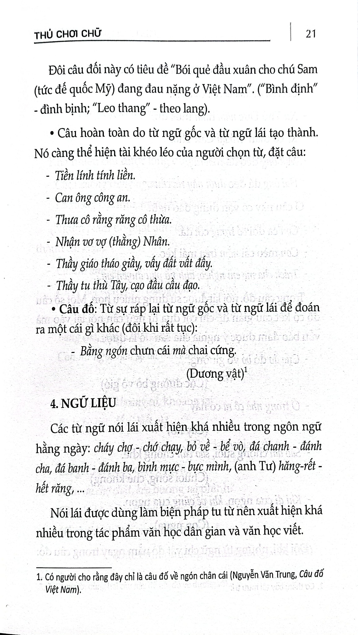 Thú Chơi Chữ - PGS. TS. Lê Trung Hoa - PGS. Hồ Lê