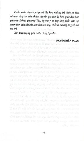  Dạy Con Từ Thuở Còn Thơ - Nguyễn Hữu Thăng 