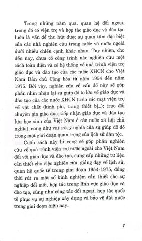  Viện Trợ Nước Ngoài Cho Việt Nam (Đối Với Giáo Dục Và Đào Tạo 1954 - 1975) - TS. Nguyễn Thúy Quỳnh 