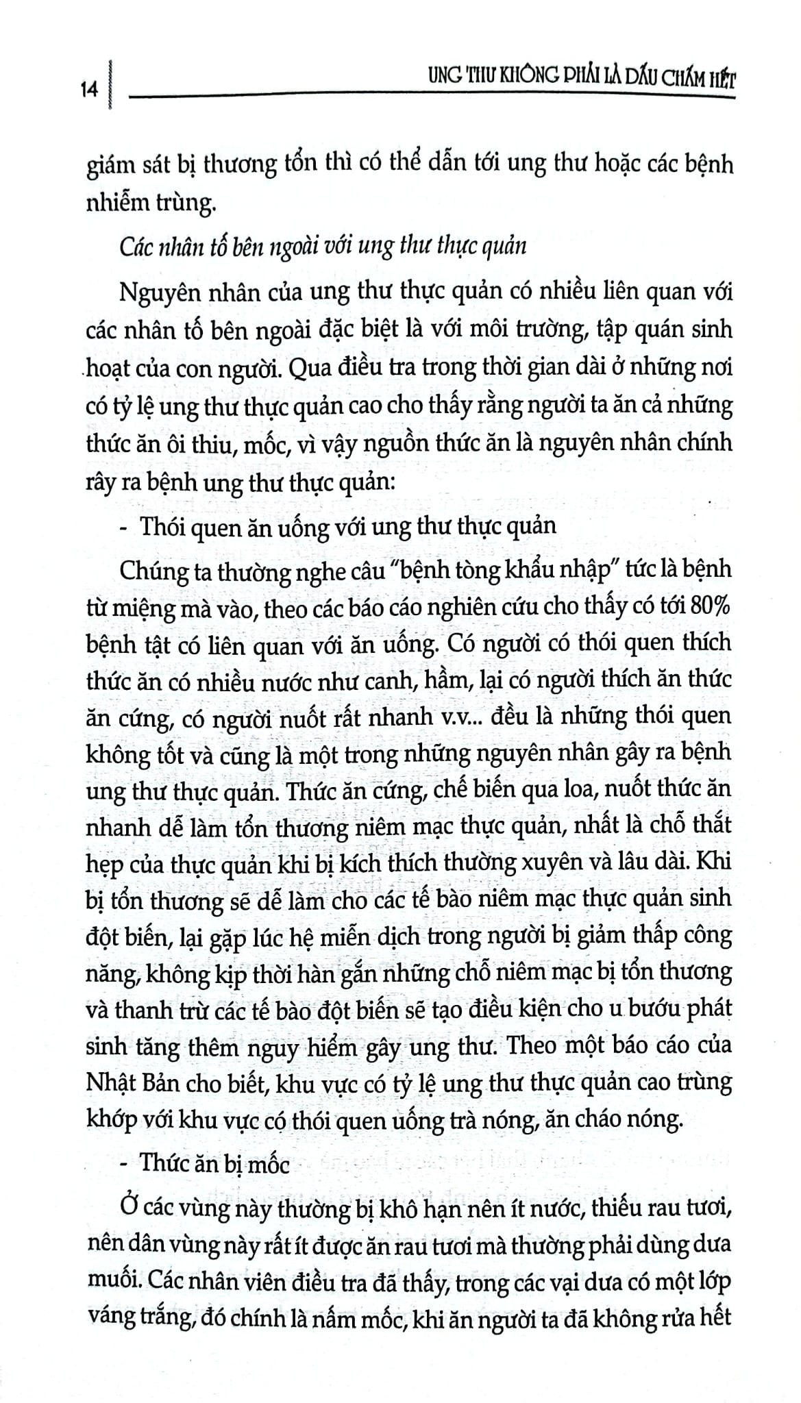 Ung Thư Không Phải Là Dấu Chấm Hết - Ung Thư Thực Quản - Nguyễn Khắc Khoái