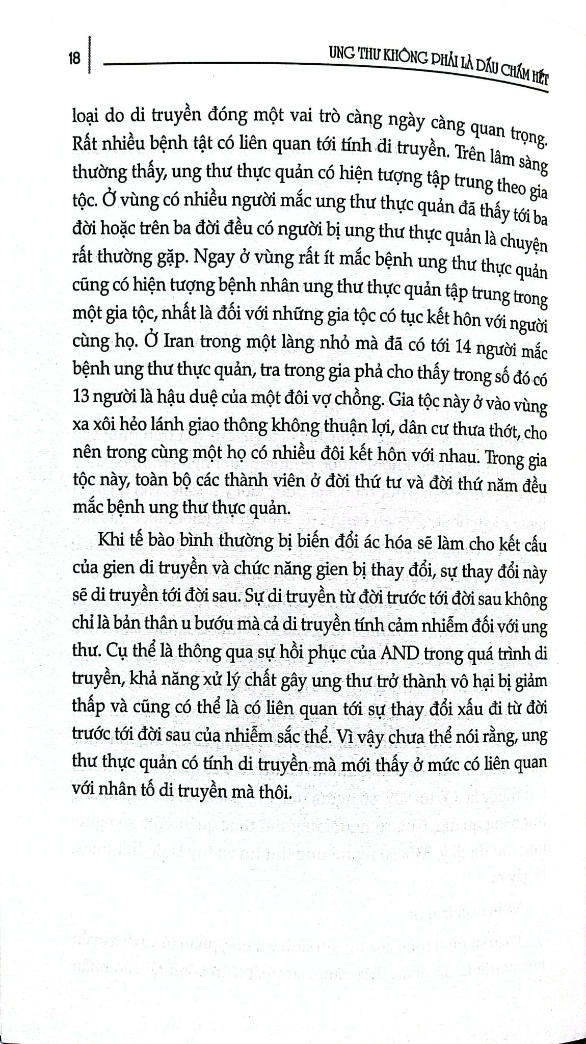 Ung Thư Không Phải Là Dấu Chấm Hết - Ung Thư Thực Quản - Nguyễn Khắc Khoái