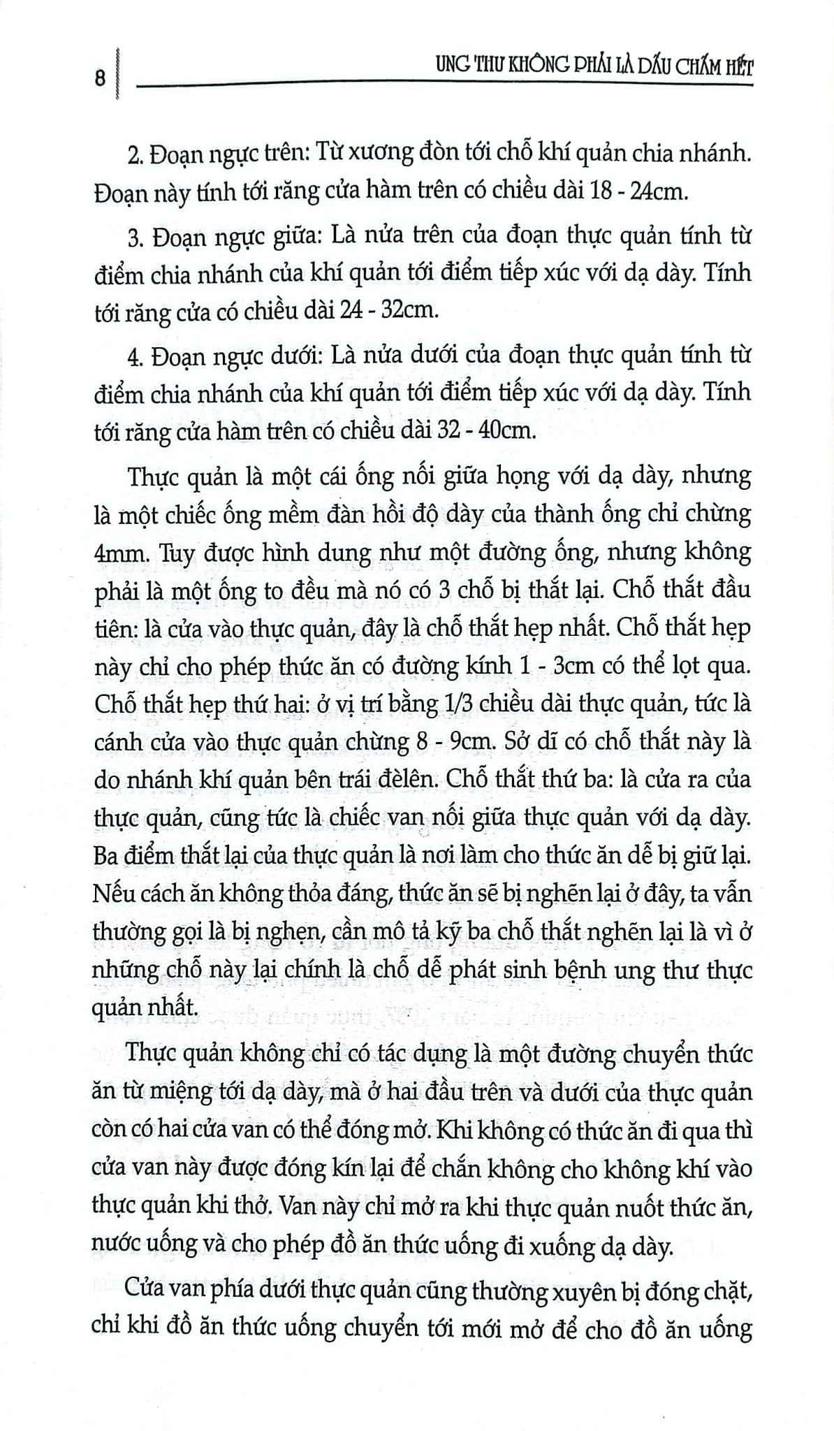 Ung Thư Không Phải Là Dấu Chấm Hết - Ung Thư Thực Quản - Nguyễn Khắc Khoái
