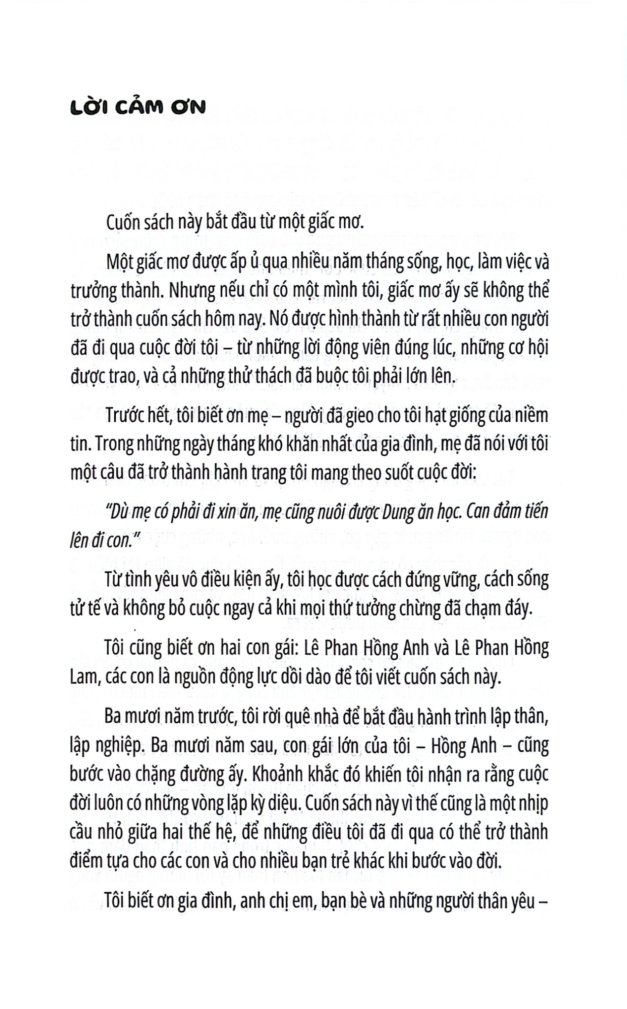Dám Mơ Những Điều Không Tưởng - Phan Thị Hồng Dung
