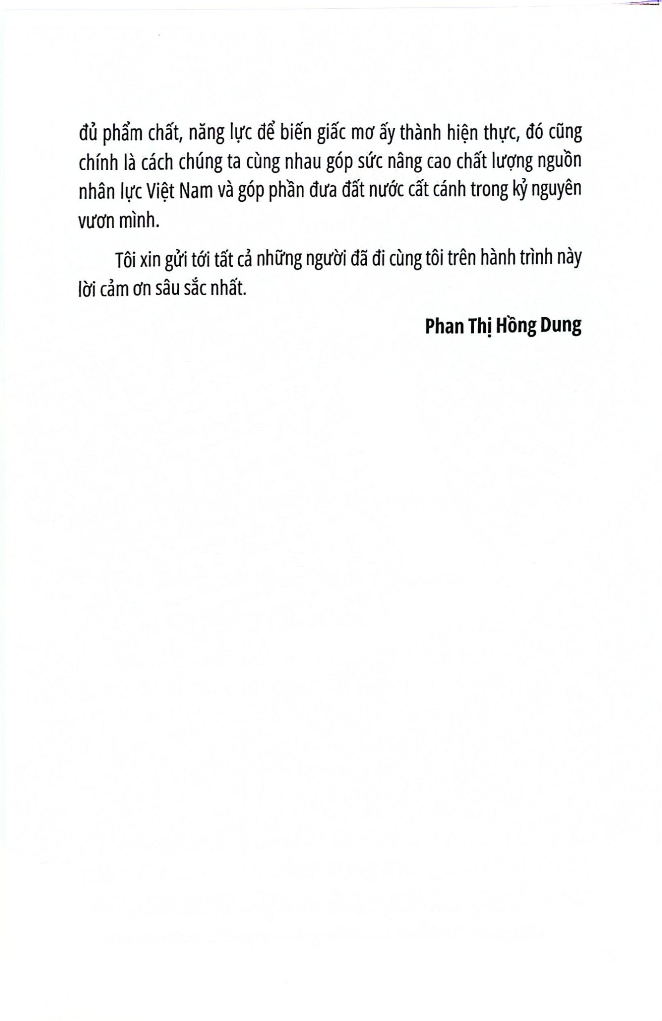 Dám Mơ Những Điều Không Tưởng - Phan Thị Hồng Dung