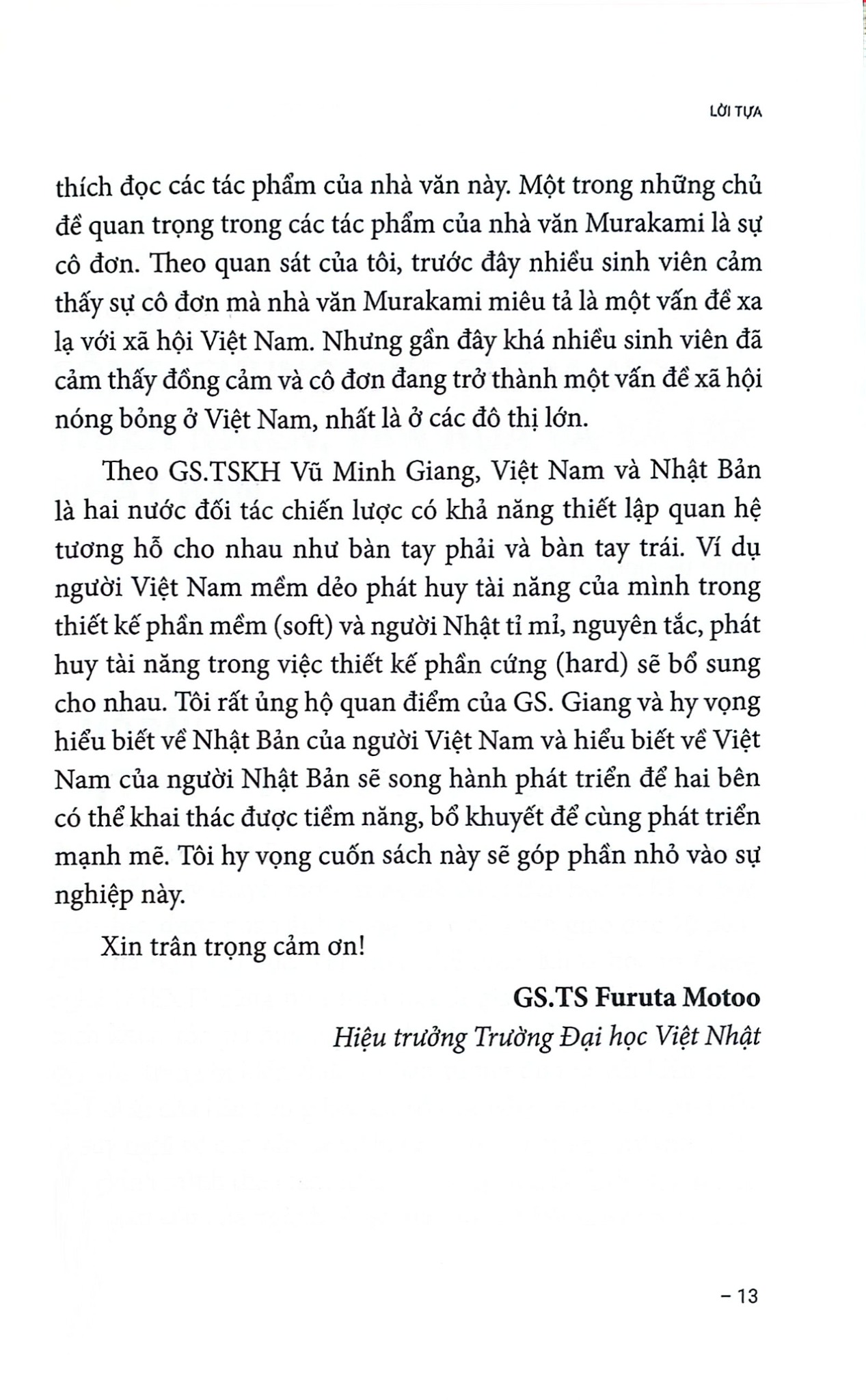 Nhật Bản Học Khai Phóng - GS.TS. Furuta Motoo, PGS.TS. PHạm Thị Thu Giang