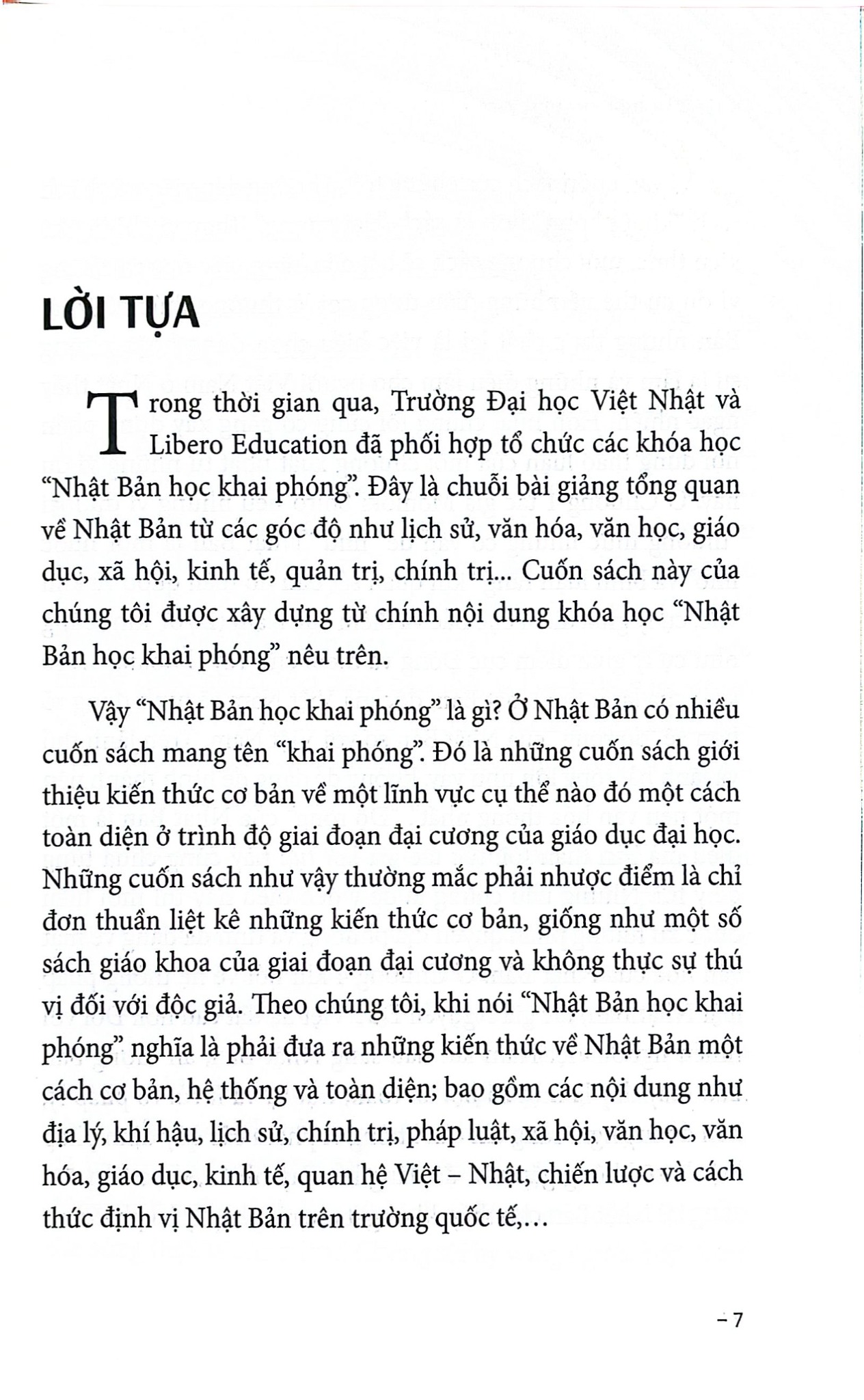 Nhật Bản Học Khai Phóng - GS.TS. Furuta Motoo, PGS.TS. PHạm Thị Thu Giang