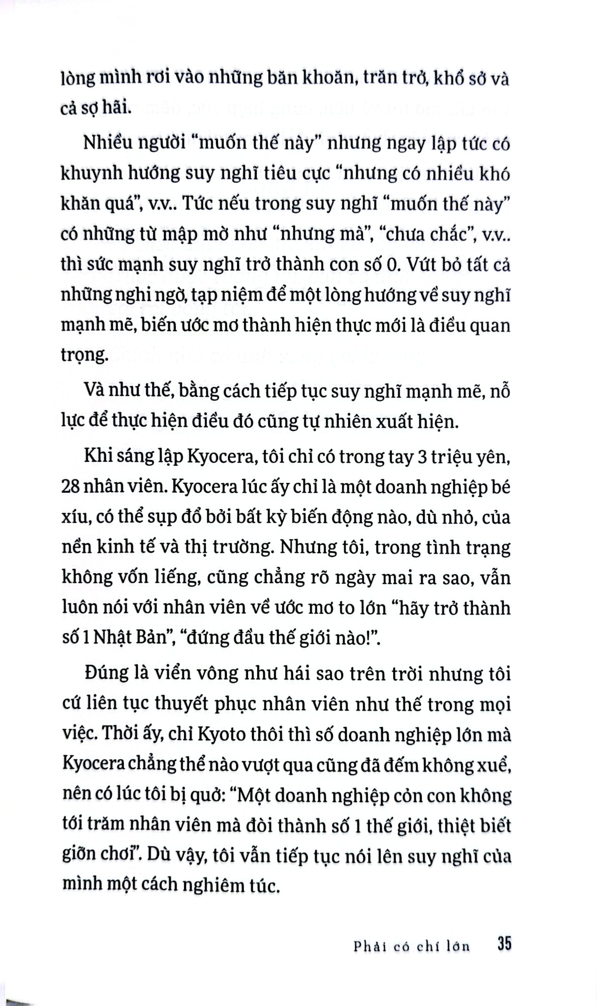 Nghĩ Thiện - Để Cuộc Đời Và Công Việc Viên Mãn - Inamori Kazuo
