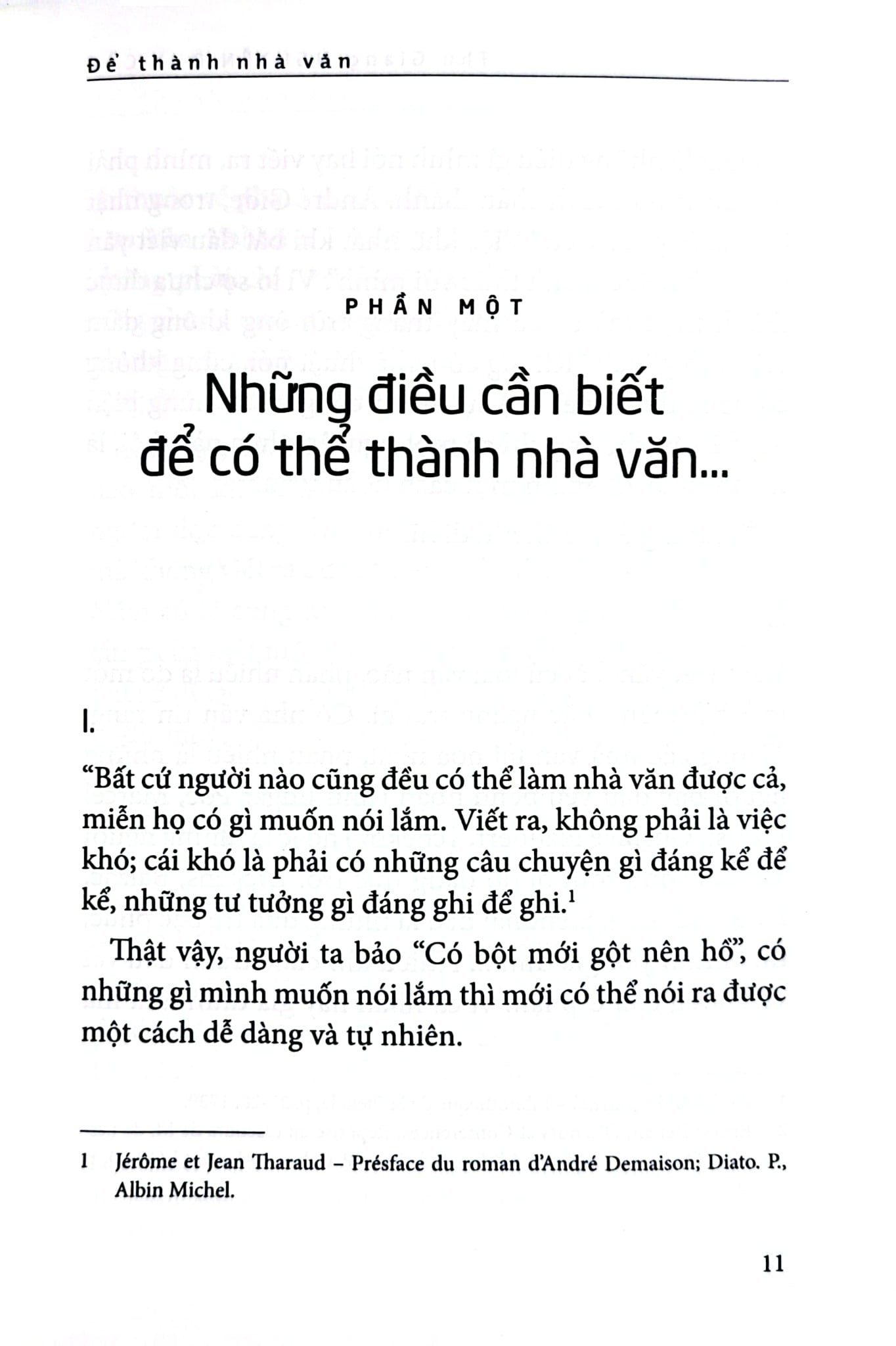Để Thành Nhà Văn - Thu Giang Nguyễn Duy Cần
