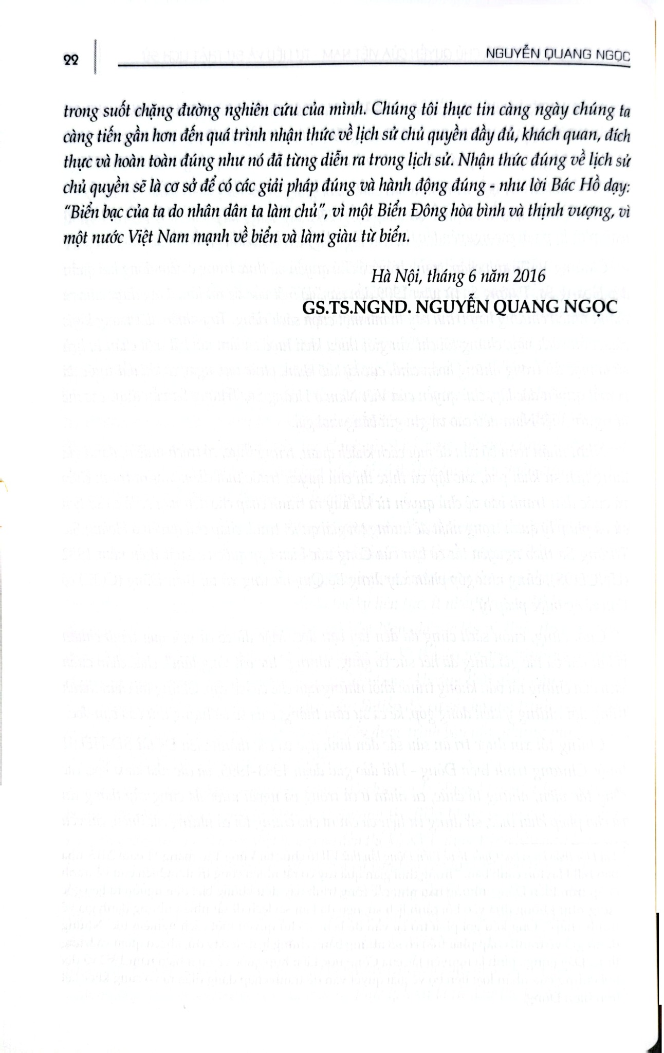 Hoàng Sa, Trường Sa Chủ Quyền Của Việt Nam - Tư Liệu Và Sự Thật Lịch Sử - GS.TS. Nguyễn Quang Ngọc