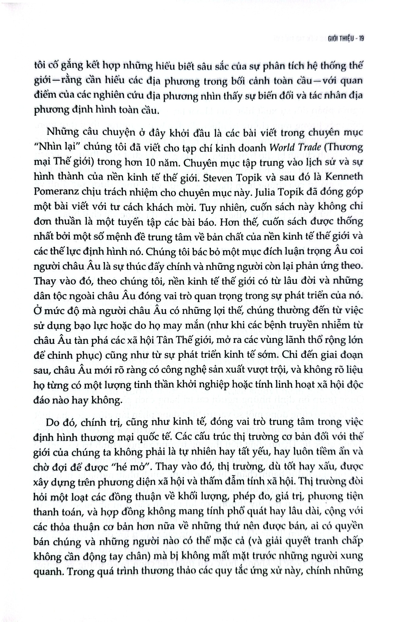 Giao Thương Kiến Tạo Thế Giới - Kenneth Pomeranz, Steven Topik