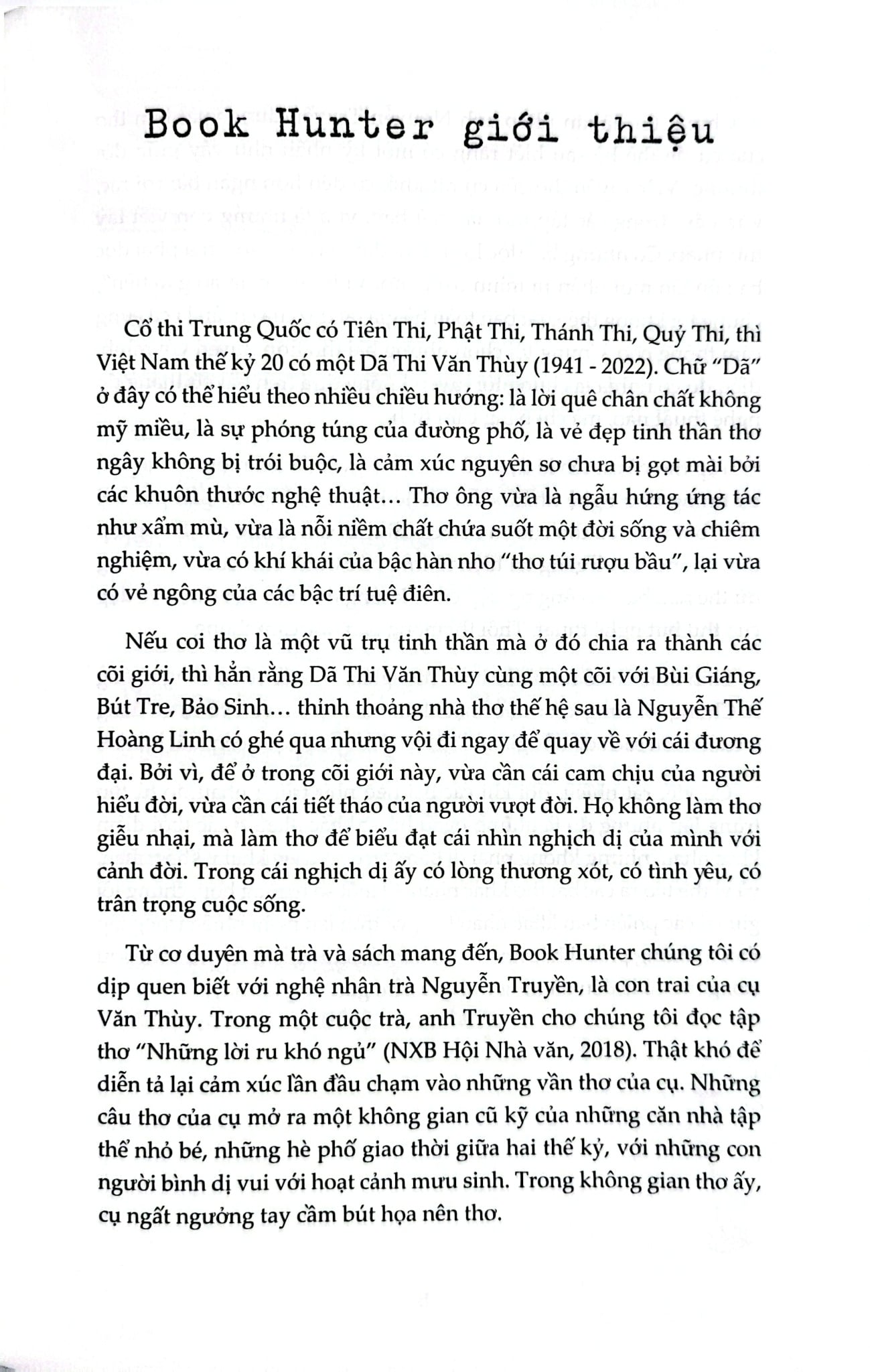 Cứ Cừ Cò Cư – Dã Thi Văn Thùy
 - Dã Thi Văn Thùy