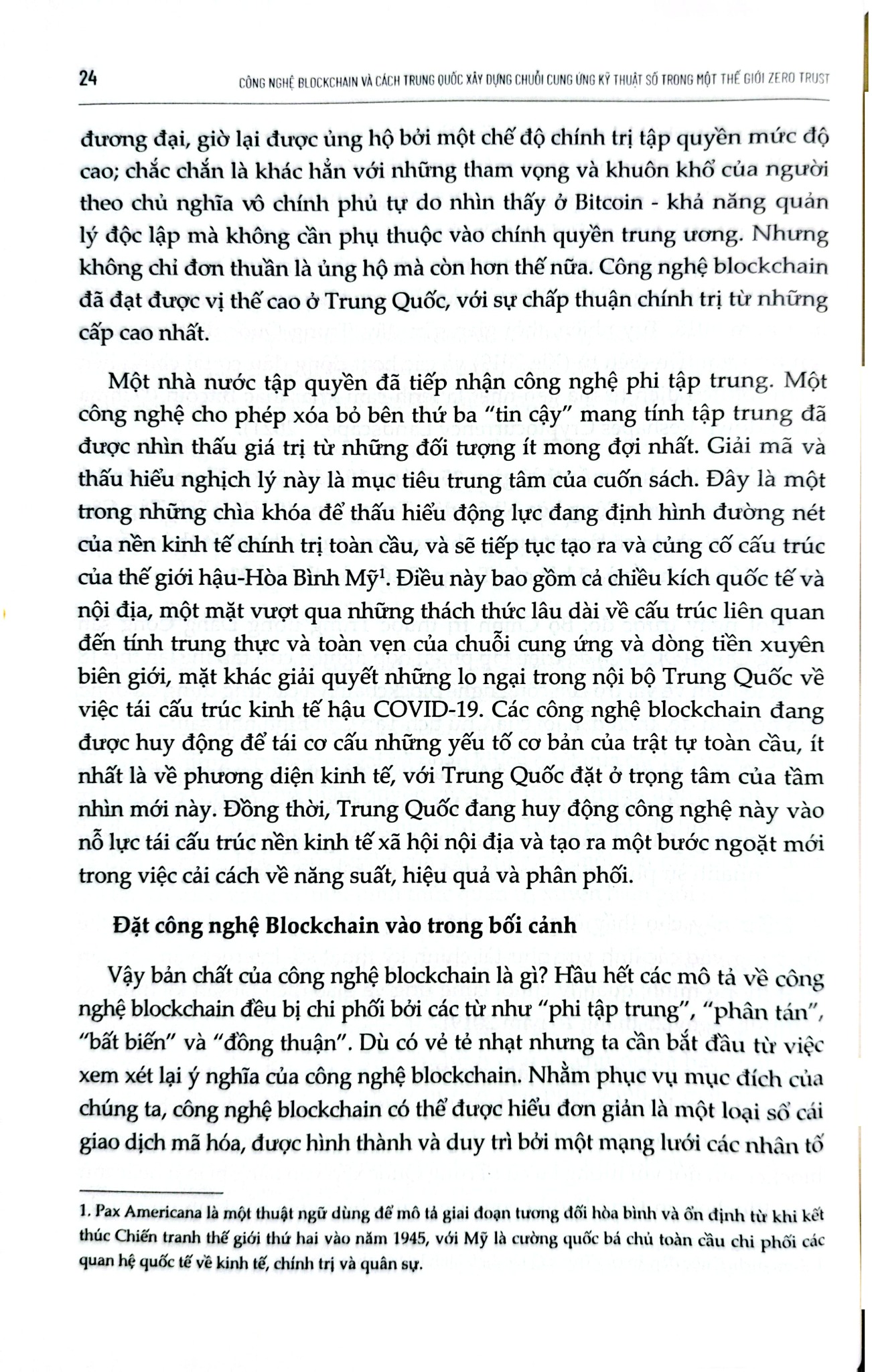 Công Nghệ Blockchain Và Cách Trung Quốc Xây Dựng Chuỗi Cung Ứng Kỹ Thuật Số Trong Một Thế Giới Zero Trust - Warwick Powell