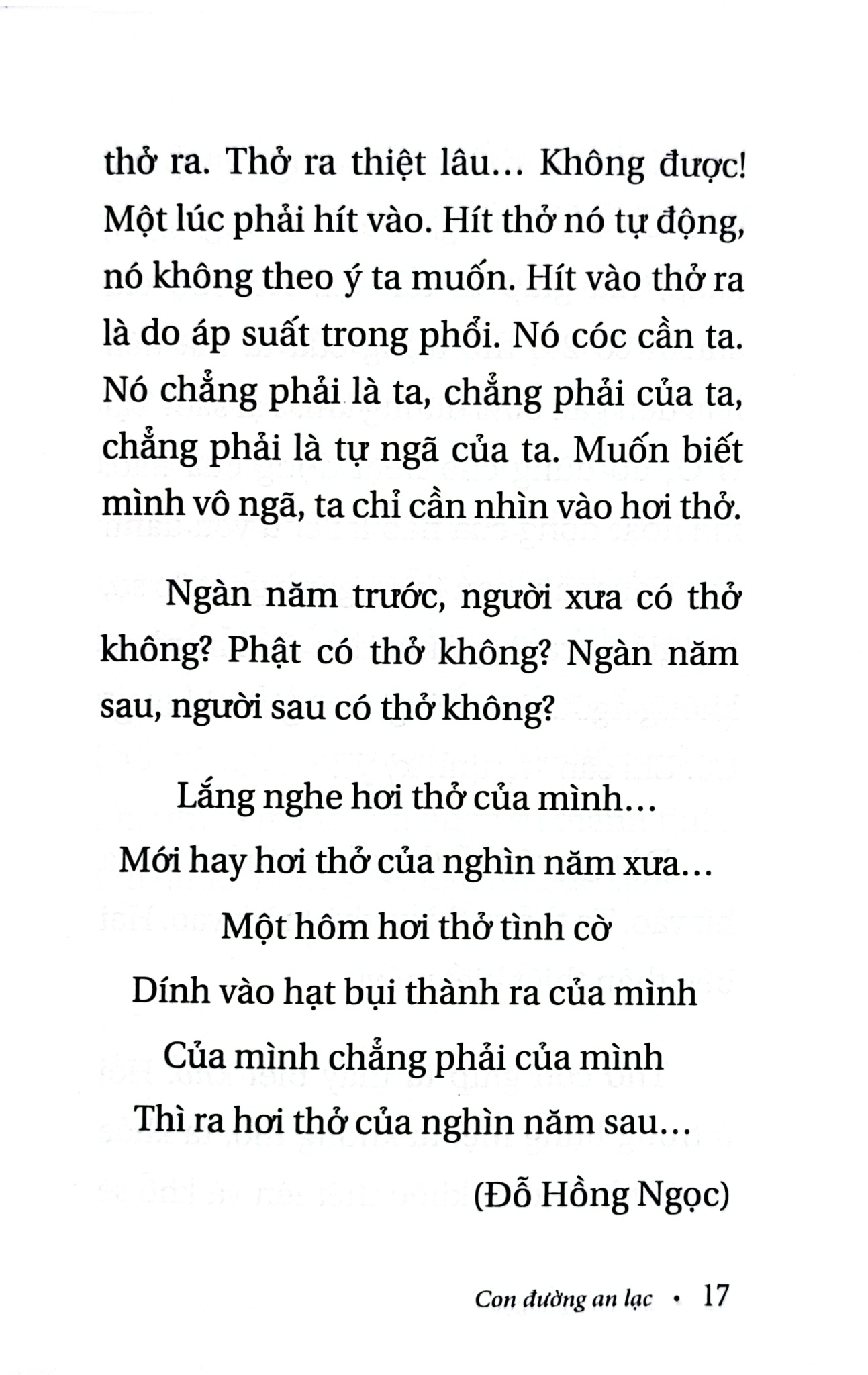 Con Đường An Lạc - Buông Xả Muộn Phiền, Nương Bờ Hạnh Phúc - 
Đỗ Hồng Ngọc