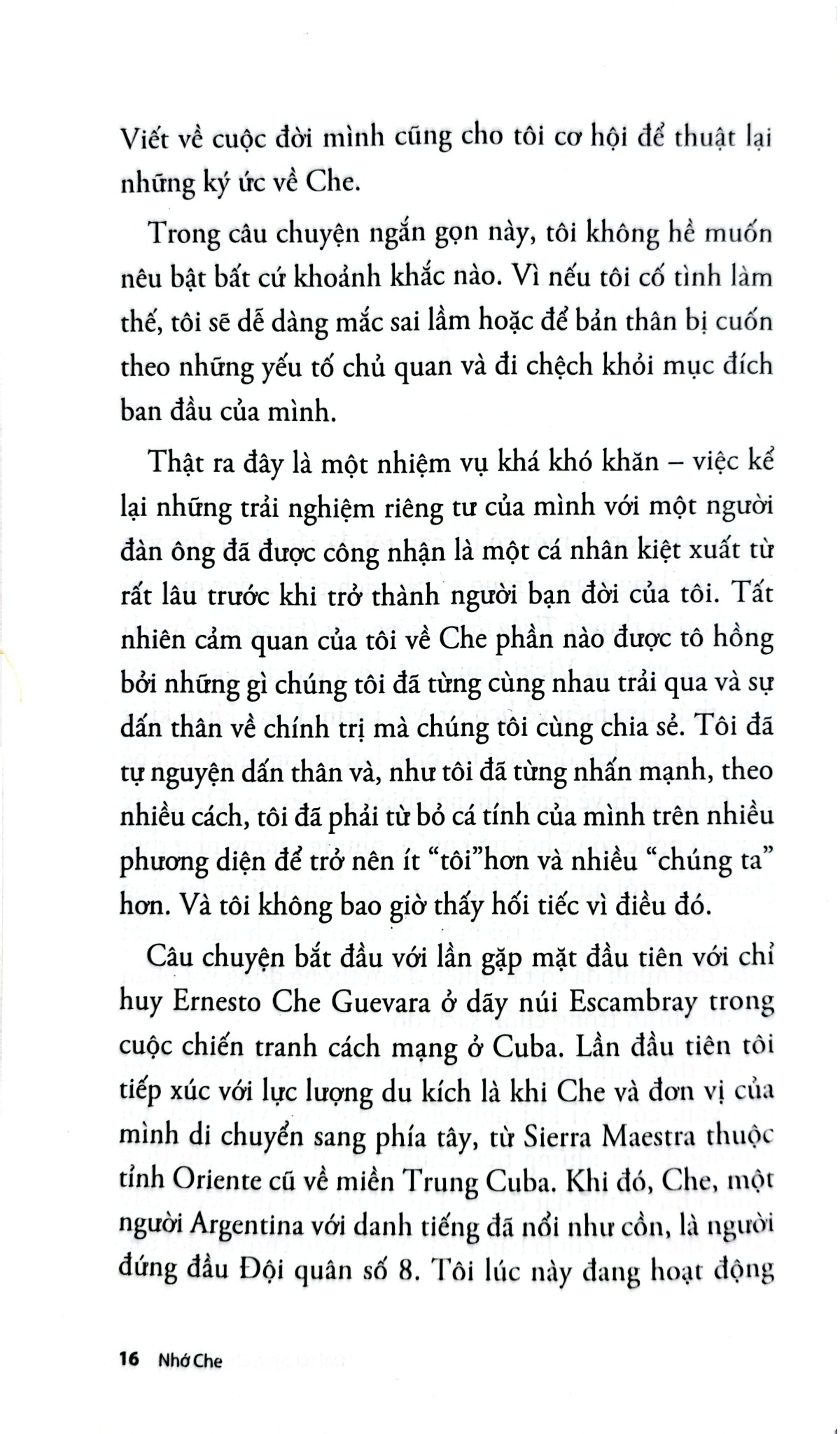 Nhớ Che - Đời Tôi Cùng Che Guevara - Aleida March