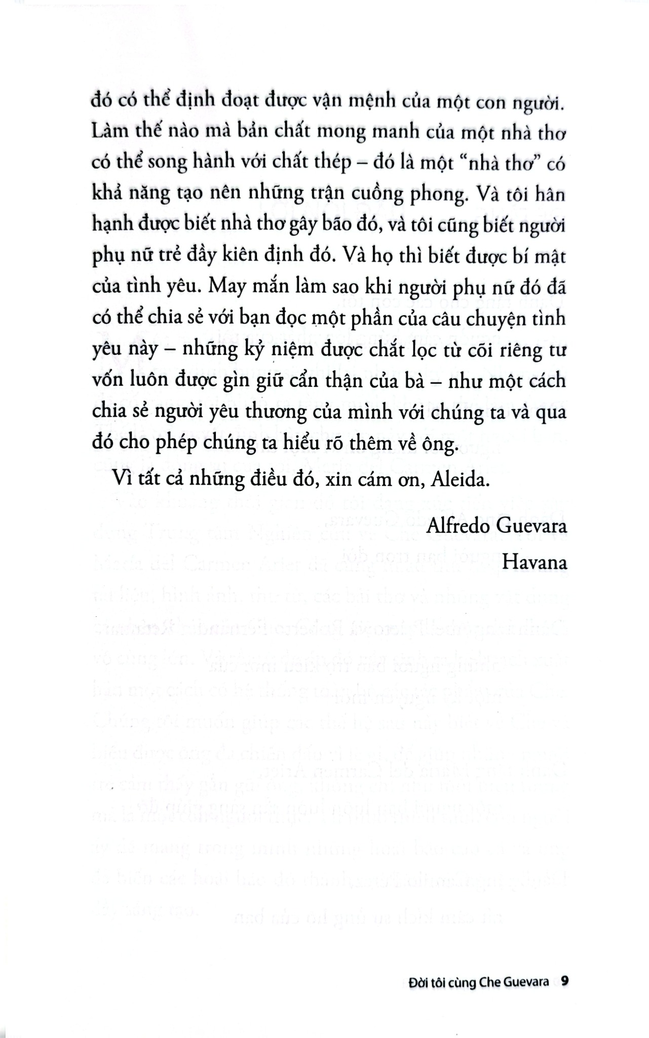 Nhớ Che - Đời Tôi Cùng Che Guevara - Aleida March