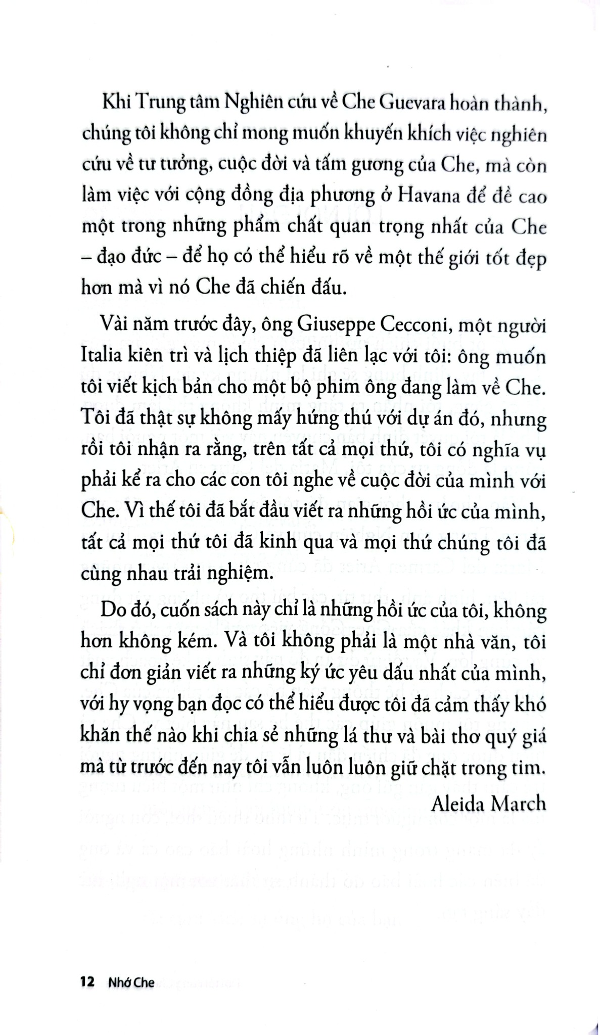 Nhớ Che - Đời Tôi Cùng Che Guevara - Aleida March