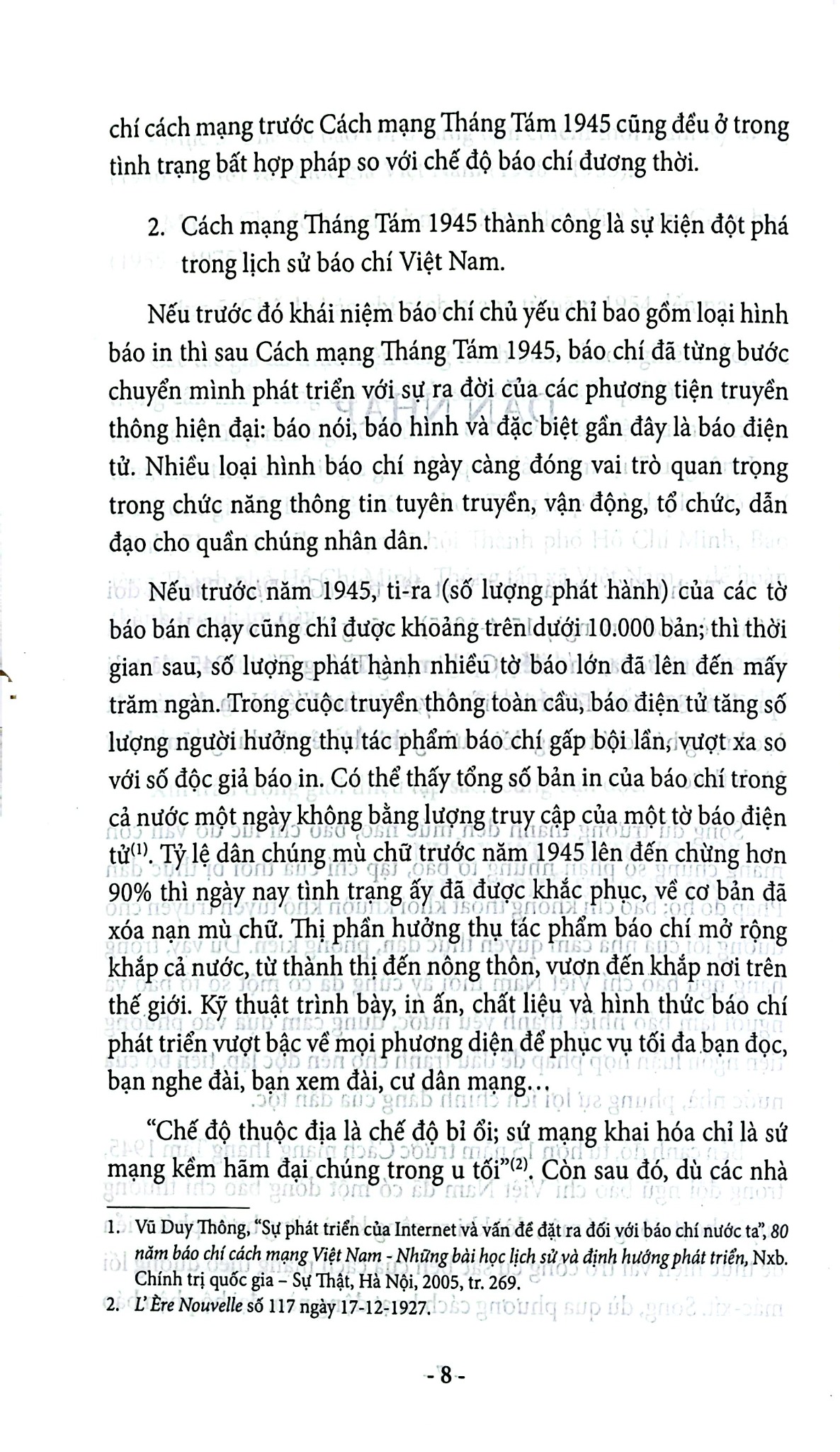 Lịch Sử Các Chế Độ Báo Chí Ở Việt Nam - Phan Đăng Thanh, Trương Thị Hoà