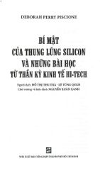 Bí Mật Của Thung Lũng Silicon - Deborah Pery Piscione