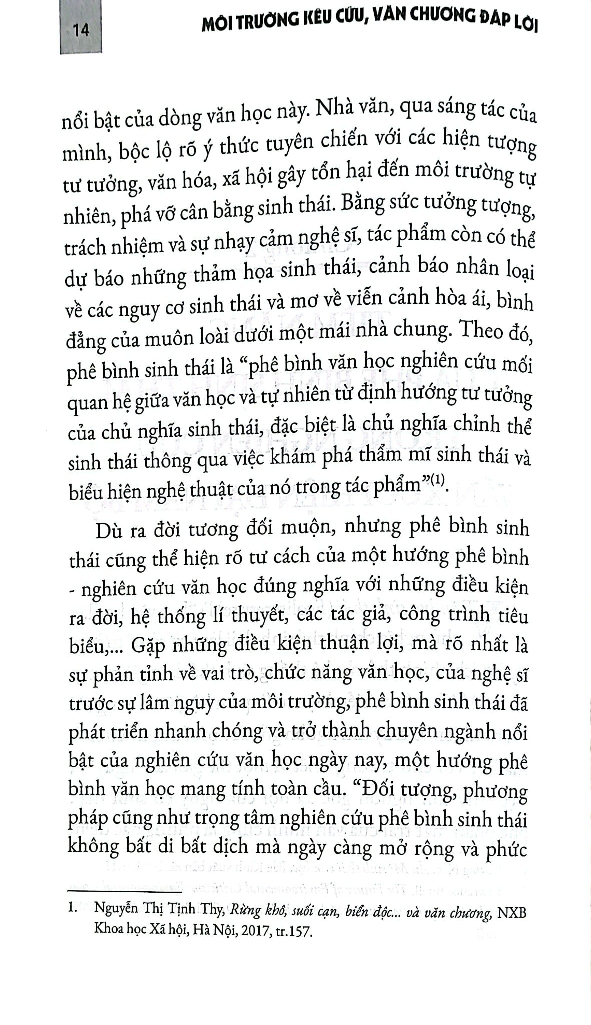 Văn Học Sử Việt Nam - Môi Trường Kêu Cứu Văn Chương Đáp Lời - Bùi Thanh Truyền