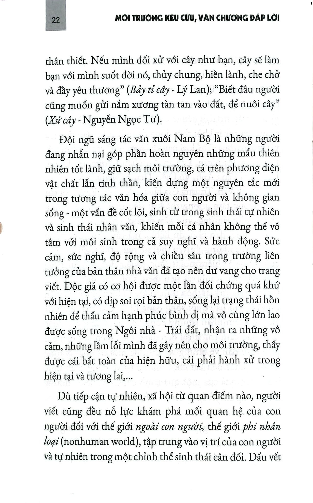 Văn Học Sử Việt Nam - Môi Trường Kêu Cứu Văn Chương Đáp Lời - Bùi Thanh Truyền