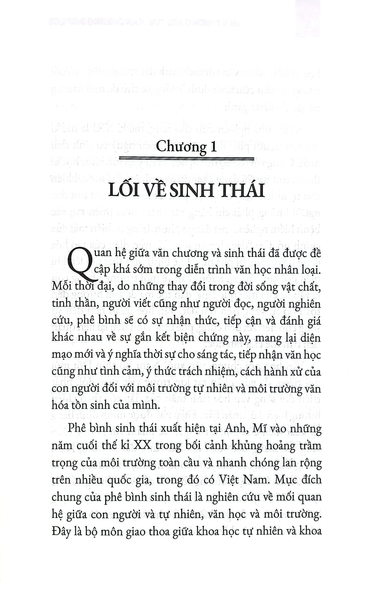 Văn Học Sử Việt Nam - Môi Trường Kêu Cứu Văn Chương Đáp Lời - Bùi Thanh Truyền