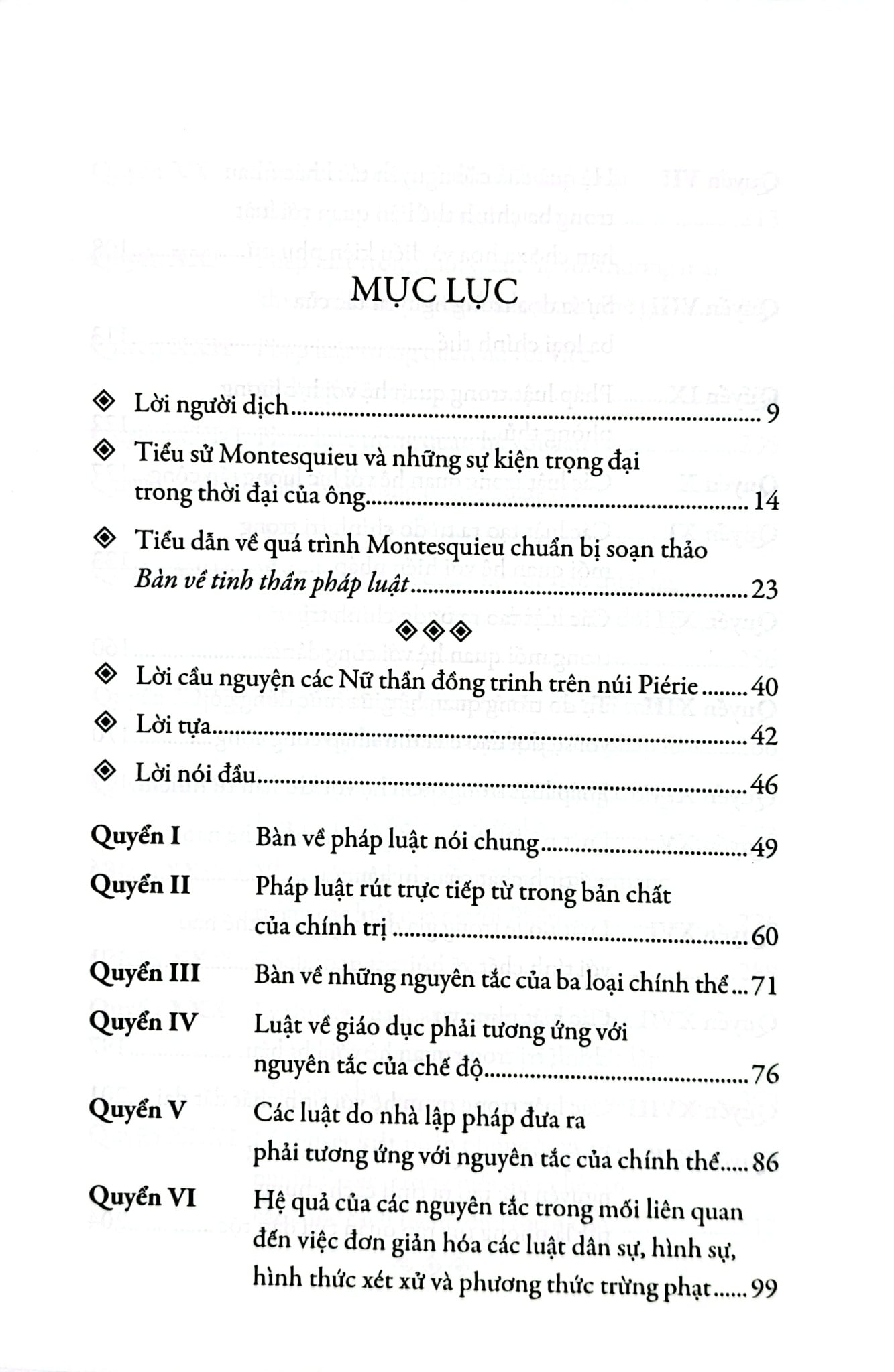 Bàn Về Tinh Thần Pháp Luật - Moutesquieu