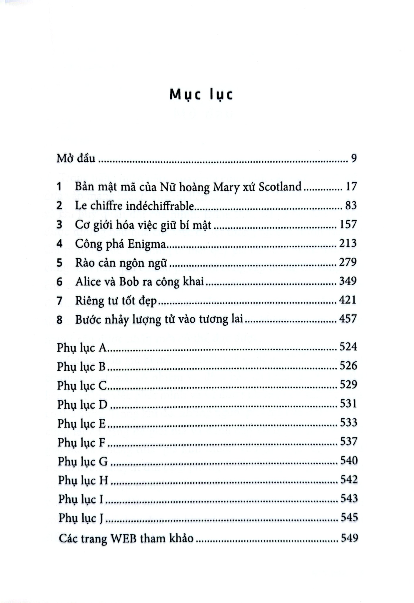 Khoa Học Và Khám Phá - Mật Mã - Từ Cổ Điển Đến Lượng Tử - Simon Singh
