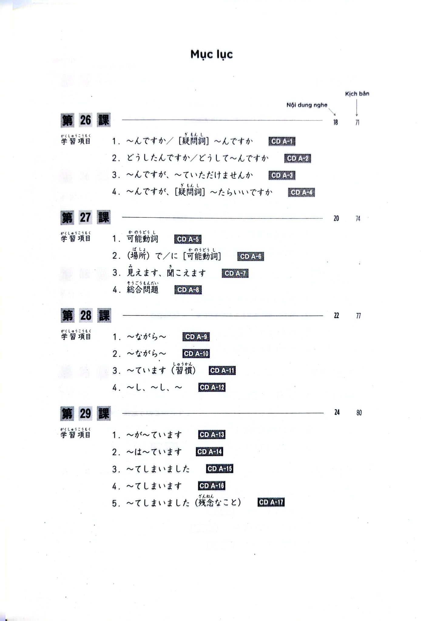 Tiếng Nhật Cho Mọi Người Sơ Cấp 2 - 25 Bài Luyện Nghe - Makino Akiko, Tanaka Yone, Kitagawa Itsuko
