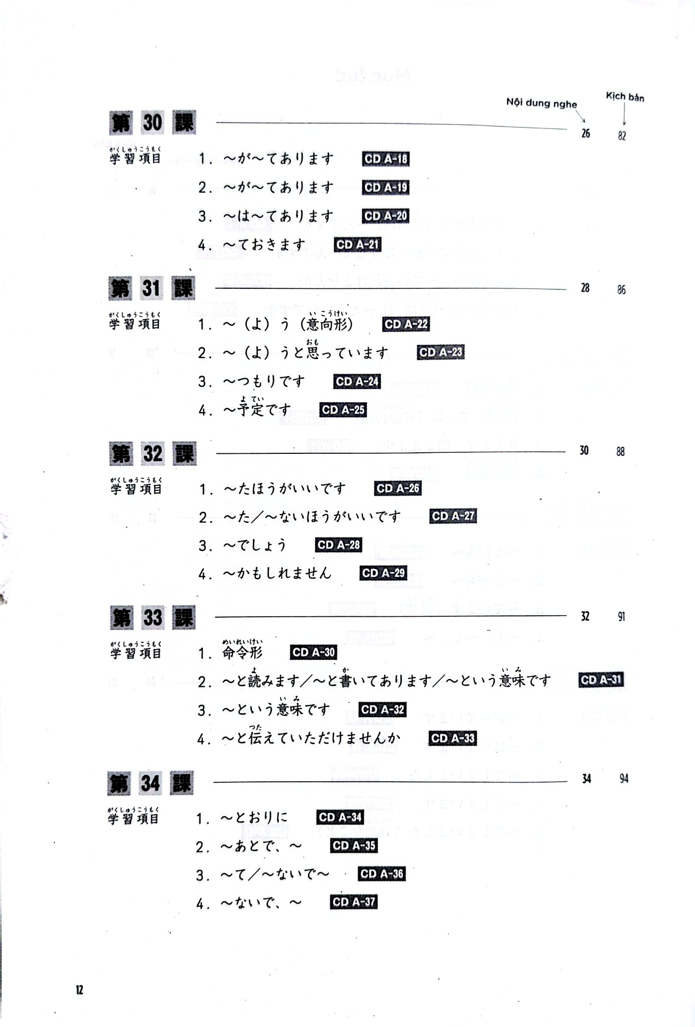 Tiếng Nhật Cho Mọi Người Sơ Cấp 2 - 25 Bài Luyện Nghe - Makino Akiko, Tanaka Yone, Kitagawa Itsuko