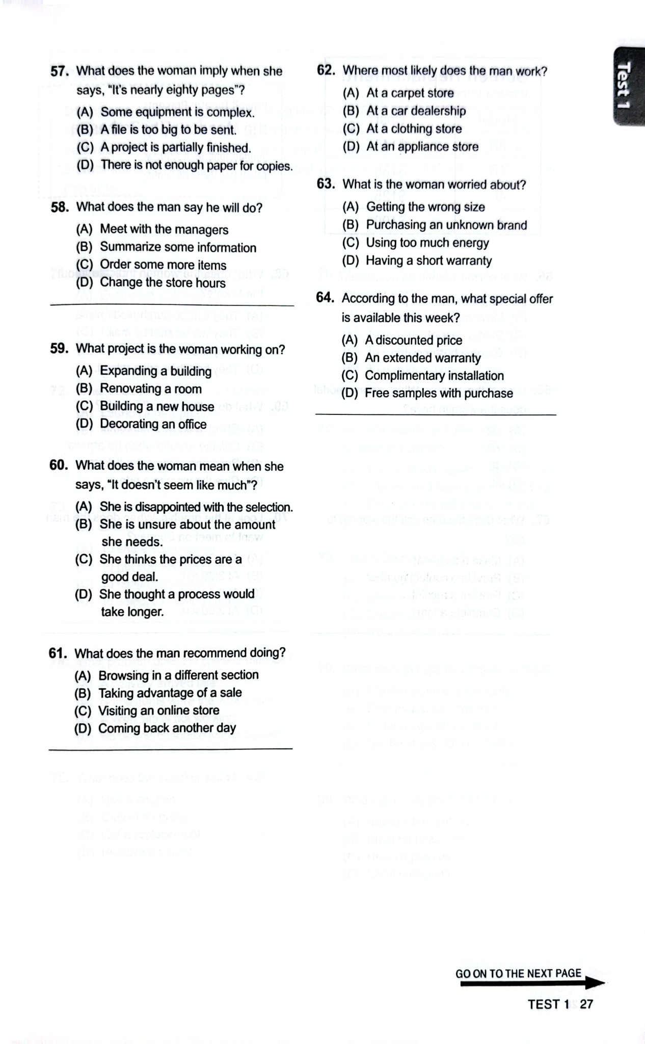 YBMToeic Listening 1000 - Vol 1 - YBM Toeic R&D