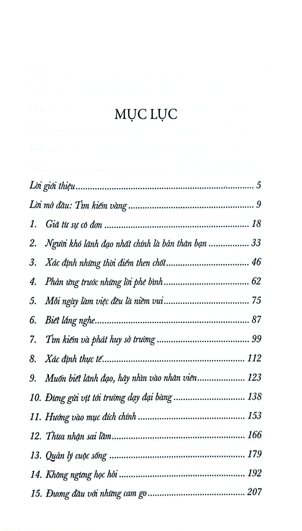 Tinh Hoa Lãnh Đạo - Leadership Gold