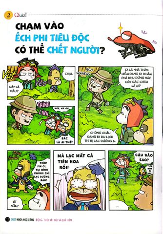  Quiz! Khoa Học Kì Thú - Động Thực Vật Độc Và Quý Hiếm - Shin, Hye-young				 				 - Bùi Phương Tâm, Hoàng Giang 