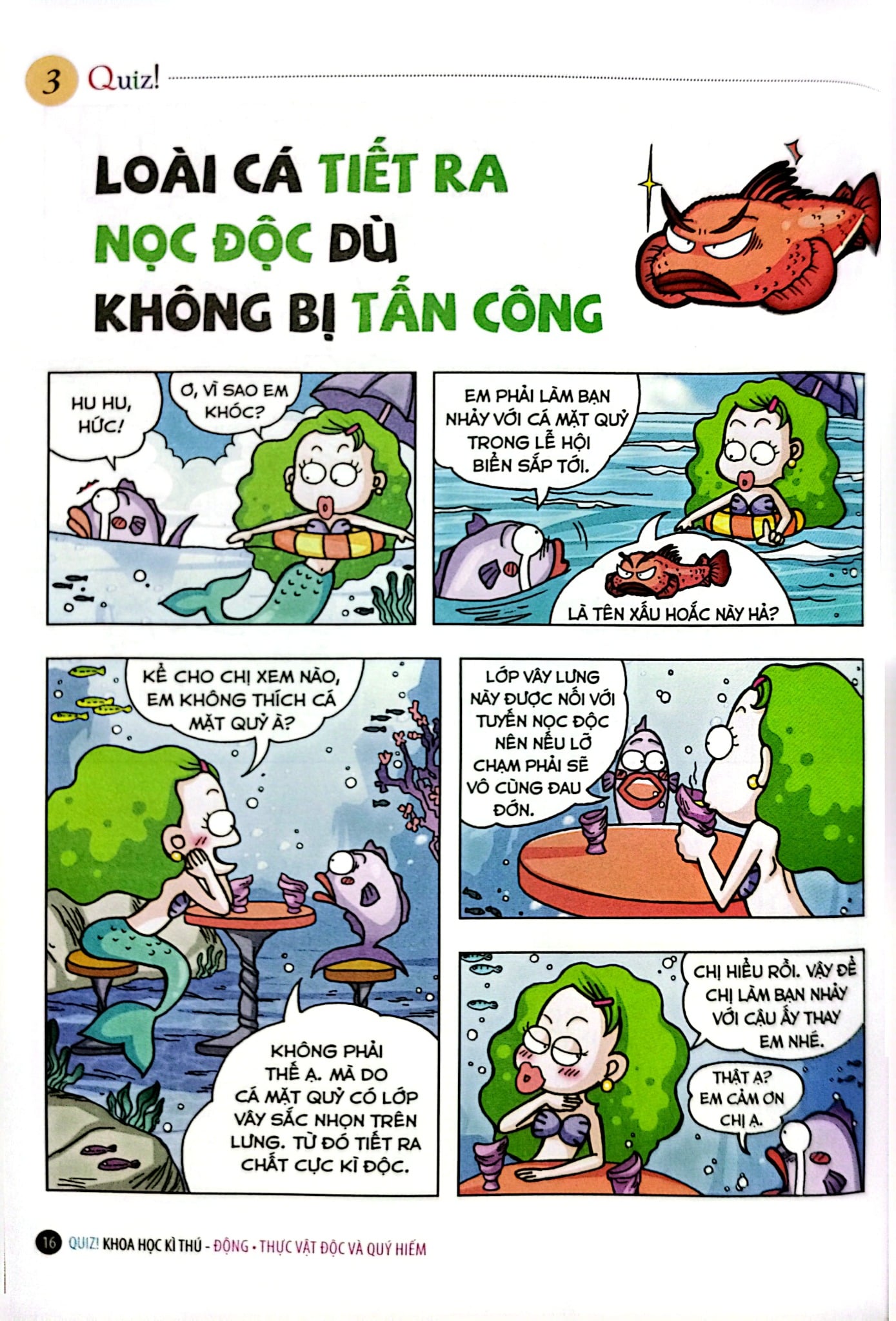 Quiz! Khoa Học Kì Thú - Động Thực Vật Độc Và Quý Hiếm - Shin, Hye-young