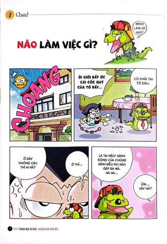  Quiz! Khoa Học Kì Thú - Khám Phá Não Bộ - Nhiều Tác Giả 