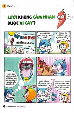  Quiz! Khoa Học Kì Thú - Thám Hiểm Cơ Thể - Kwon Chan Ho 