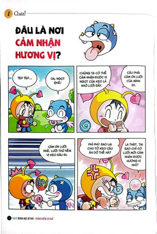  Quiz! Khoa Học Kì Thú - Thám Hiểm Cơ Thể - Kwon Chan Ho 