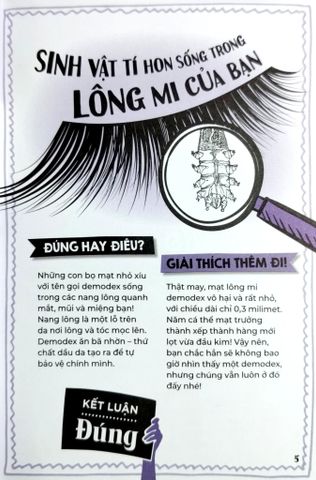  Đúng Hay Điêu - Sự Thật Về Cơ Thể Người - Izzi Howell 