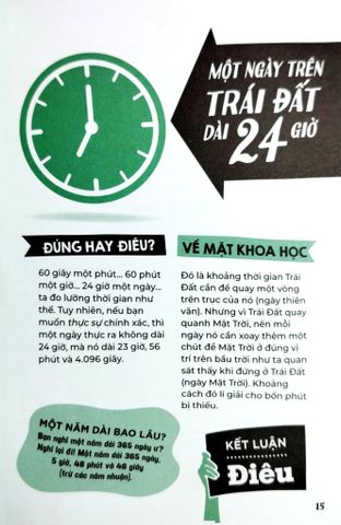  Đúng Hay Điêu - Sự Thật Về Trái Đất - Sonya Newland 